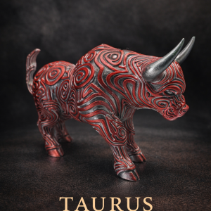 3d printed Taurus from the "What's Your Sign" collection.